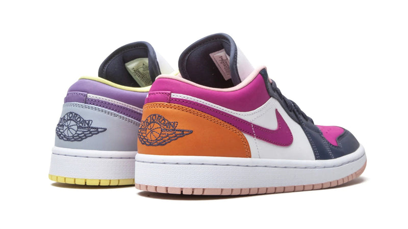 Air Jordan 1 Low SE WMNS "Mismatched Purple/Magenta"