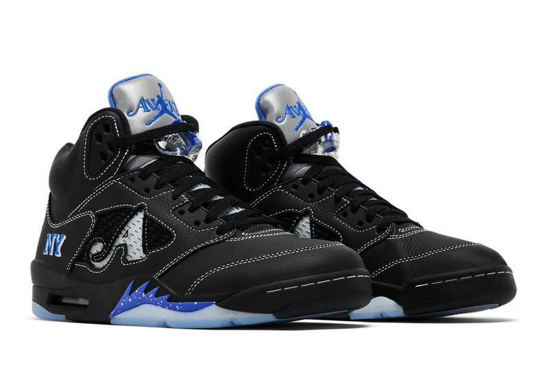 Air Jordan 5 Retro × Awake NY "Boro - Racer Blue"